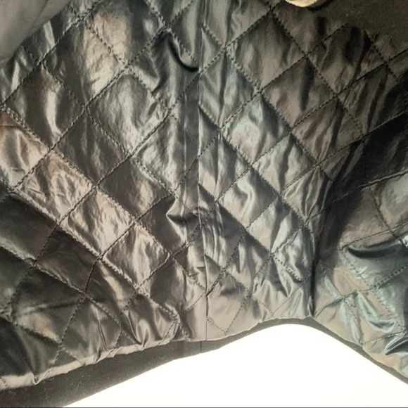 Judith and Charles Wool Blend Coat Black Double Breasted Peacoat Size 6 NWT - Picture 10 of 12